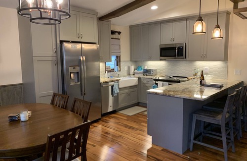 Mill Ridge Casa | Riverfront, Hot tub, community pool, fully renovated with large covered deck!
