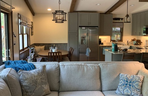Mill Ridge Casa | Riverfront, Hot tub, community pool, fully renovated with large covered deck!