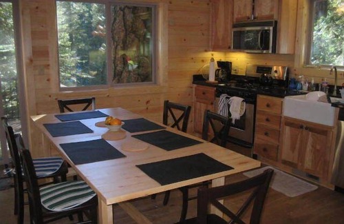Strawberry Cabina | Riverfront cabina de lujo, Dodge Ridge, Fresa, Pinecrest