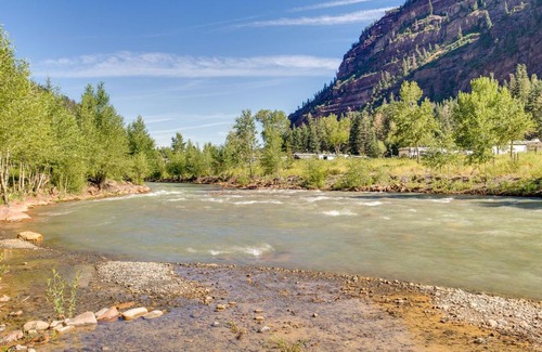 Ouray Casa | Riverfront Ouray Vacation Home about 1 Mi to Downtown!