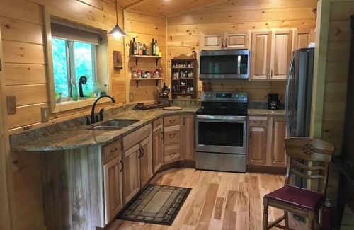 Hot Springs Cabina | Riverfront! Private, short walk to town