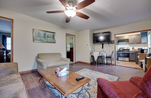 Niles Cabaña | Riverside Niles Retreat w/ Fire Pit & Grill!