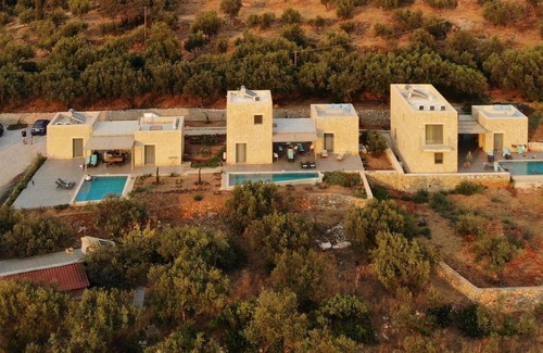 Lefktron Casa | Riverstone Estate 3 villas with private pools close to kalogria beach.