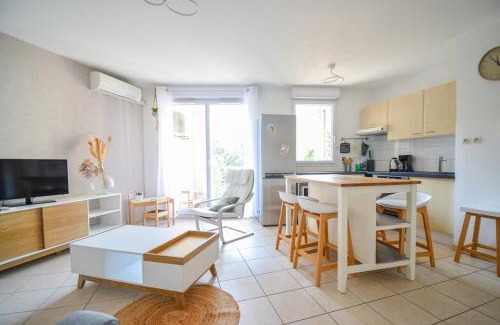 Port Marianne Apartamento | Rives Du Lez avec terrasse et parking gratuit