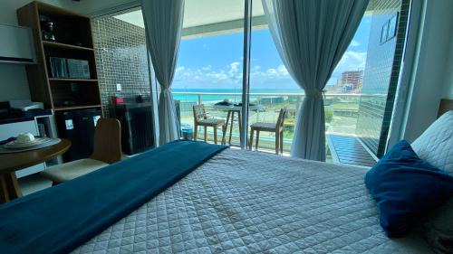 Maceio Apartamento | Rn studio Premium AP 116, WI-FI, piscina, TV 43, 30m do mar