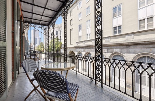 French Quarter Casa | Roami at St. Helene | Pool | Chartres St. Balcony | Suite