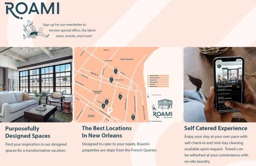 Arts/Warehouse District Casa | Roami at The Lola Near Bourbon St 3BR #56