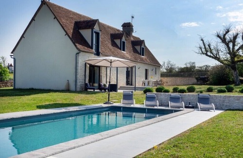 Couzou Casa | Rocamadour, hermosa casa auténtica con gran jardín y piscina privada.