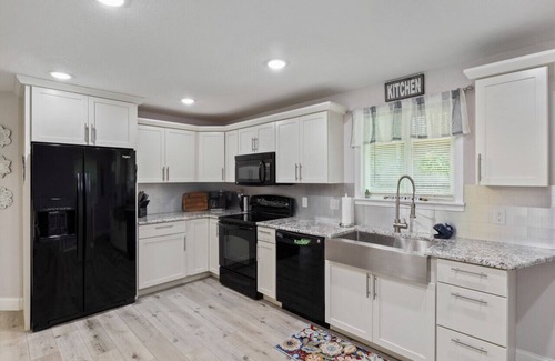 Camdenton Casa | Rock Hollow Retreat! Dock, lakeside firepit & more!