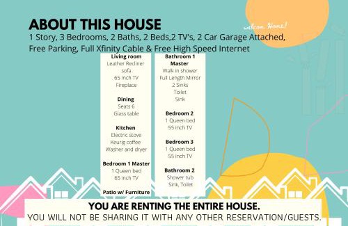 Braeswood Place Casa | Rodeo, GRB, NRG, Galleria, Medical Center, MM Park, Galveston - Breakwood