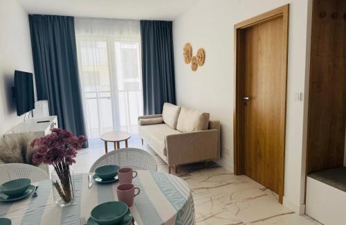 Dabki Apartamento | Rodzinny Apartament przy plaży, Bezpłatny parking Dąbki