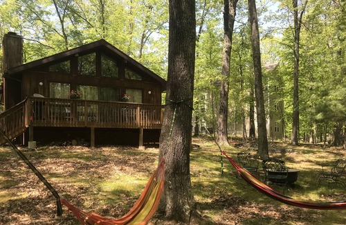 Lackawaxen Cabina | Romance o tiempo en familia en Ski Big Bear en Masthope.