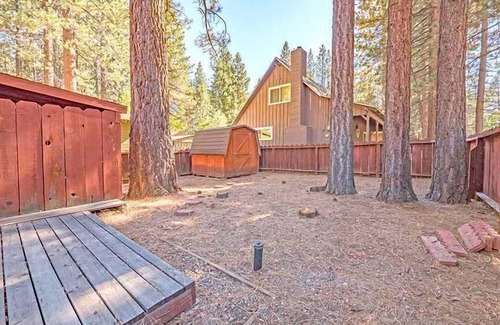 Al Tahoe Cabina | Cabina romántica para 2 jacuzzis privados, cerca de Heavenly, Lake y Casinos-1198C ~
