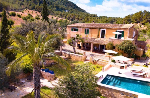 Felanitx Casa | Finca mediterránea, Porto Colom, piscina, vista al mar + calefacción central