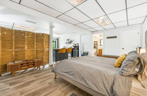 Leicester Apartamento | Romantic Garden Studio - 1br - Indoor Fireplace