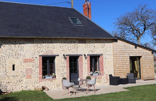 Le Sap Cabaña | Escapada Romántica: Casa con Spa y Jardín Privado en la Tranquilidad Normanda