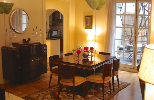 Les Iles Apartamento | Romántico y lujoso jardín privado de Ile Saint-Louis. Descuentos de agosto de 2018.
