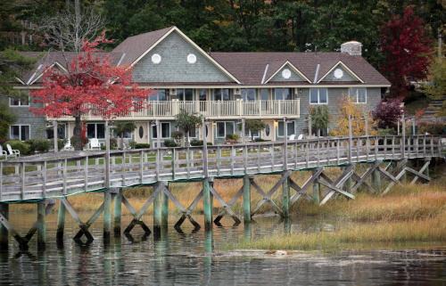 Edgecomb Apartamento | Romantic riverside Sheepscot Harbour Studio #308