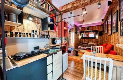 Crecy-en-Brie Apartamento | Romantic Room - Studio Jardin - Proche Disneyland Paris