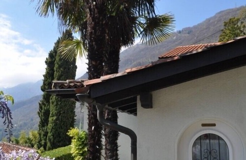 Ronco sopra Ascona Casa | Estudio romántico con vistas al lago Maggiore y los Alpes