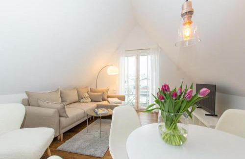 Warnemuende Apartamento | Romantic - Versteck am Strom