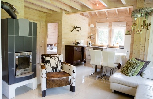 Helmbrechts Apartamento | Lodge de caza romántico con sauna en el parque natural