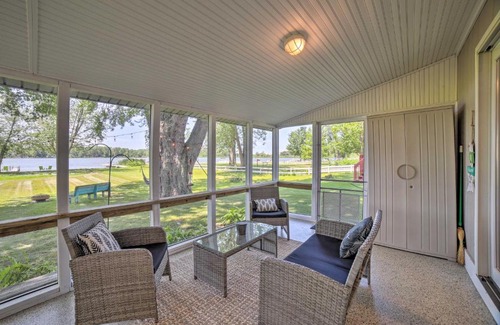 Brimfield Casa | Rome City Waterfront Oasis with Beach and Dock!