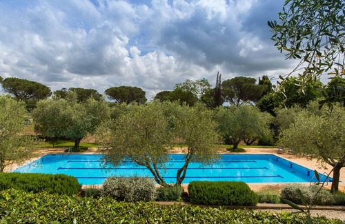 Zona LVIII Prima Porta Villa | Villa cerca de Roma con gran piscina privada