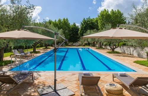 Zona LVIII Prima Porta Villa | Villa cerca de Roma con gran piscina privada