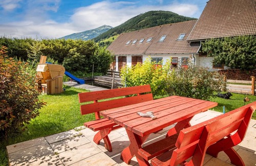 Sankt Margarethen im Lungau Apartamento | Habitación 'Preberblick' con vistas a la montaña, terraza compartida y Wi-Fi