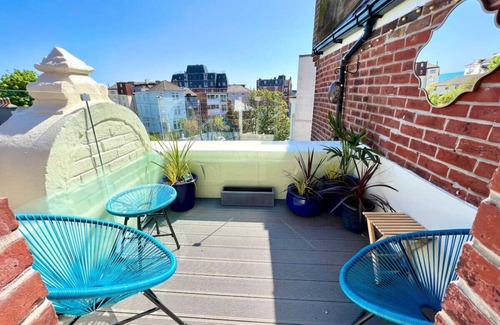 Southsea Apartamento | La playa al final del camino - apartamento familiar con estacionamiento privado