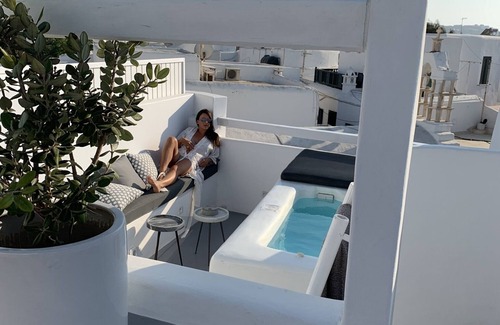 Little Venice Casa | Roofs of Chora, Townhouse with Rooftop Pool - Adults Only
