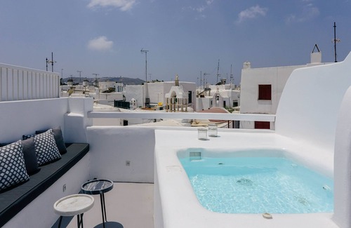 Little Venice Casa | Roofs of Chora, Townhouse with Rooftop Pool - Adults Only