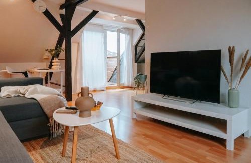 Flingern-Sued Apartamento | Rooftop-Apartment zentral gelegen in Düsseldorf