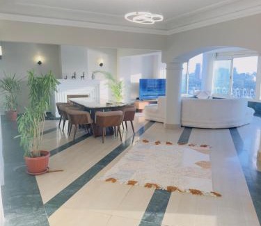 Downtown Cairo Apartamento | Rooftop Nile Duplex Panoramic View Zamalek island
