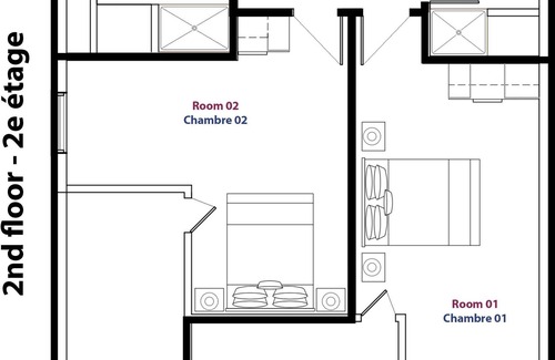 Montcalm Casa | Room 02 - Comfort in the heart of the Art District