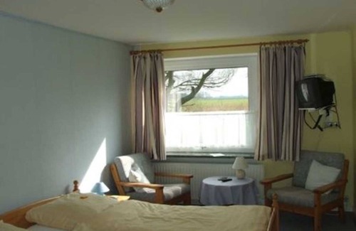 Friedrichskoog Cama Y Desayuno | Habitación 1 Habitación Doble - Pension Bed & Breakfast detrás del dique del Mar del Norte