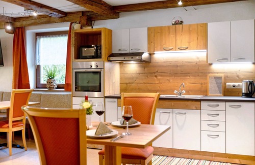Valle Aurina Apartamento | Habitación 'Ederhof 5' con vistas a la montaña, terraza compartida y Wi-Fi