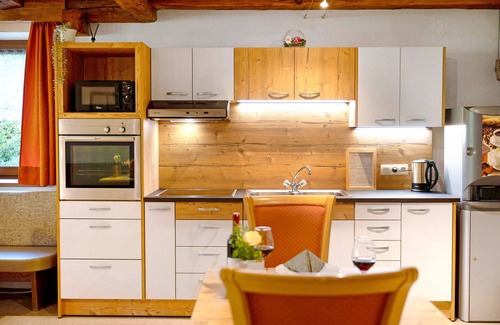 Valle Aurina Apartamento | Habitación 'Ederhof 5' con vistas a la montaña, terraza compartida y Wi-Fi