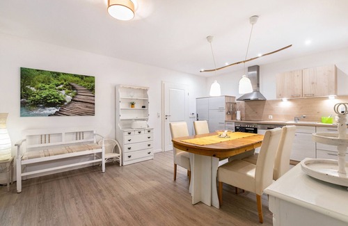 Cecilienkoog Apartamento | Habitación 'Feuer' en Reußenköge