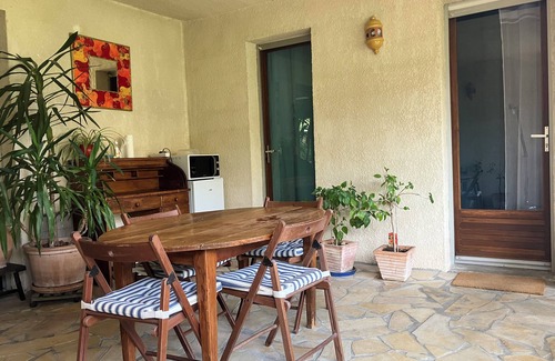 Le Cres Villa | Sala de acceso independiente con piscina, cerca de playas y centro de Montpellier.
