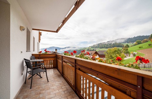 Meltina Apartamento | Habitación 'Klausthaler Zimmer 14' con vistas a la montaña, terraza compartida y Wi-Fi