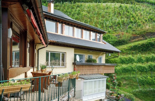 Glottertal Apartamento | Habitación 'Komfortzimmer 1' con vistas a la montaña, terraza compartida y Wi-Fi