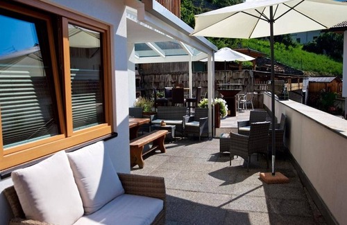 Burgusio Apartamento | Habitación 'Moriggl Zimmer Seilschaft 2' con vistas a la montaña, terraza compartida y Wi-Fi