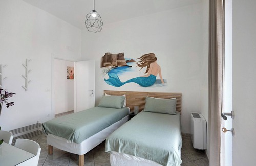 Pagani Cama Y Desayuno | Habitación 'Napoli' con terraza compartida, Wi-Fi y aire acondicionado