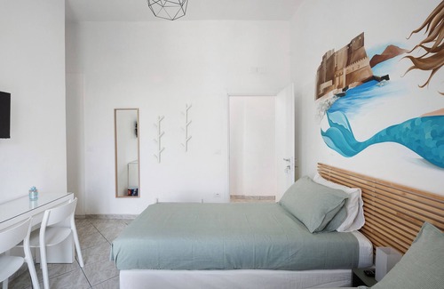 Pagani Cama Y Desayuno | Habitación 'Napoli' con terraza compartida, Wi-Fi y aire acondicionado