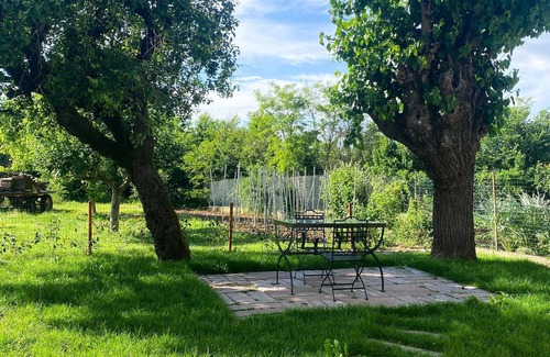 Quargnento Apartamento | Habitación 'Pistapeijvri' con jardín privado, Wi-Fi y aire acondicionado