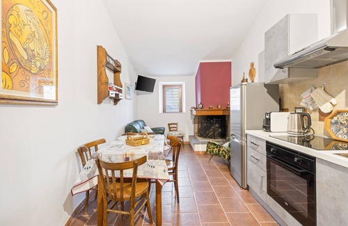 Scano di Montiferro Apartamento | Habitación 'Talia' con Vista al Mar, Wi-Fi y Aire Acondicionado