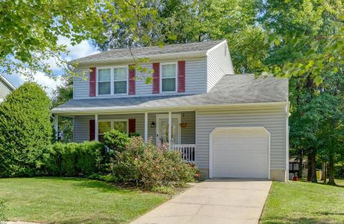 Maryland City Casa | Room to Work and Relax! Laurel Home with Office, Yard