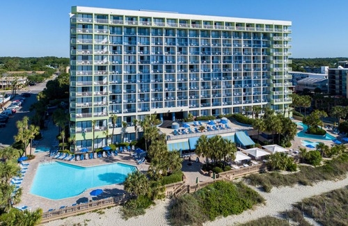Myrtle Beach Complejo | Room with Partial Ocean Views in South Myrtle Beach - Full Access to Amenities!
